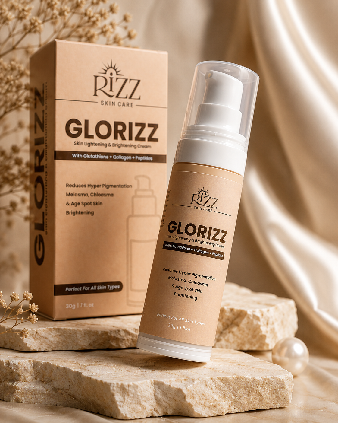 Rizz GLORIZZ Brightening Cream – 30g