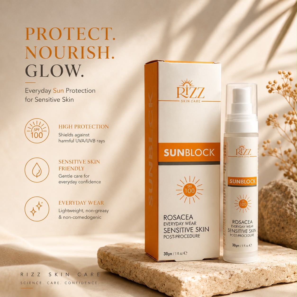 Rizz Sunblock SPF 100